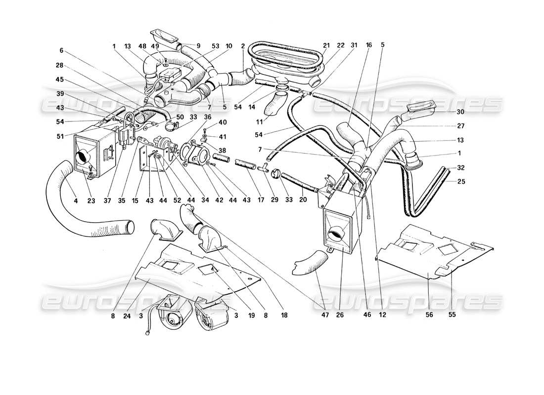 part diagram containing part number 61184100