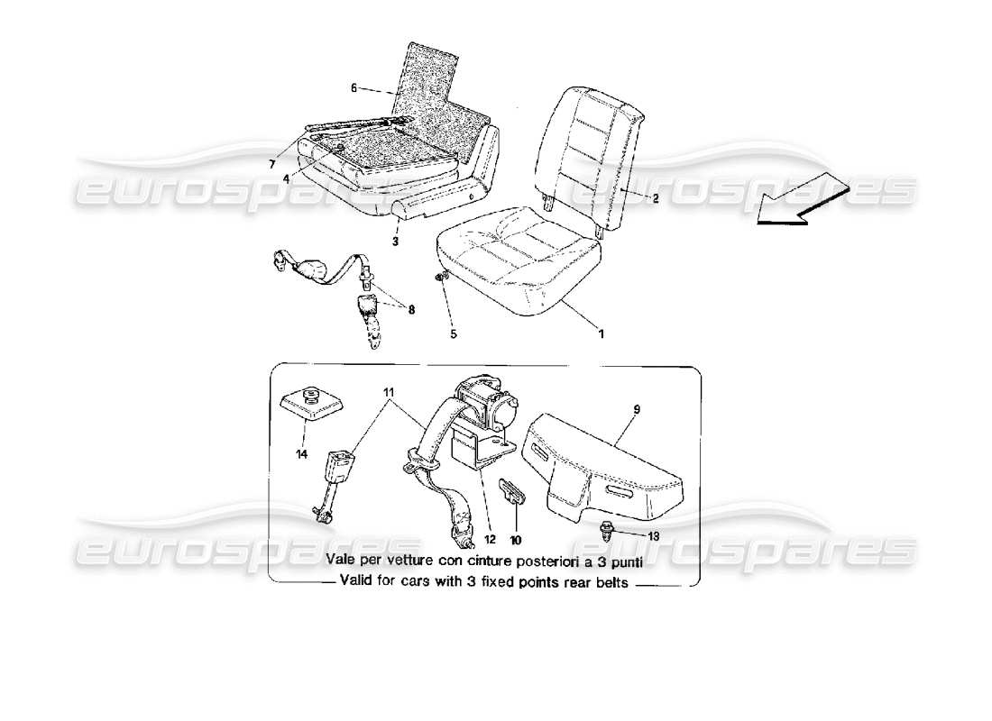 part diagram containing part number 63009300