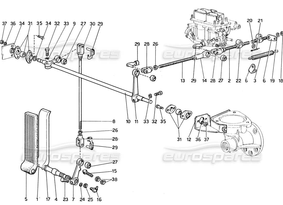 part diagram containing part number 7x20-uni 187