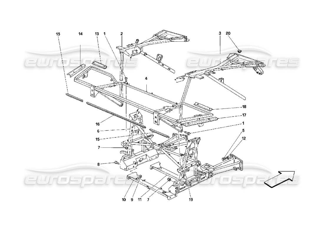 part diagram containing part number 63539000