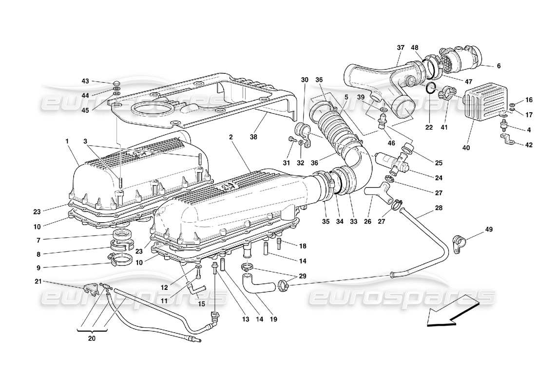 part diagram containing part number 129808