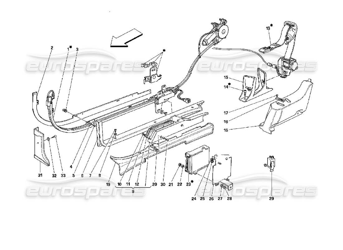 part diagram containing part number 62913000