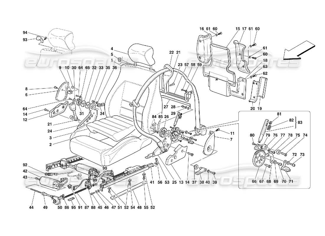 part diagram containing part number 647622..