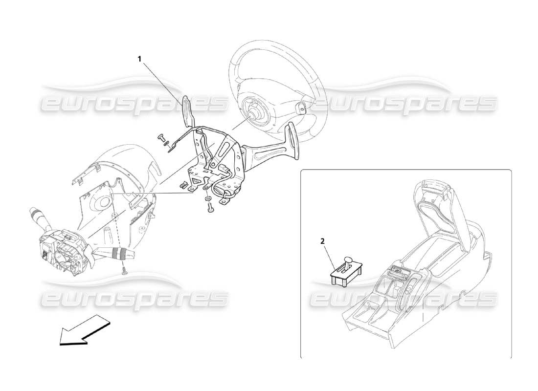 maserati qtp. (2003) 4.2 driver controls for f1 gearbox parts diagram