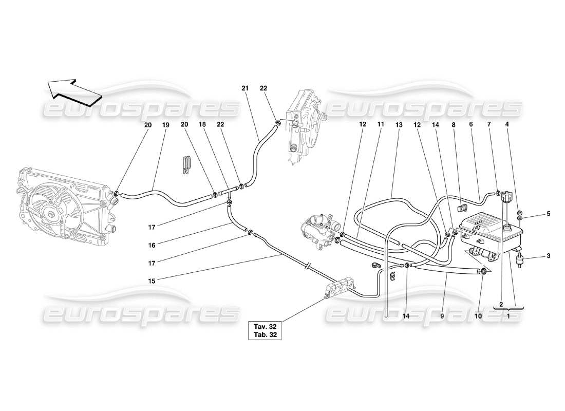 ferrari 360 challenge (2000) nourice parts diagram