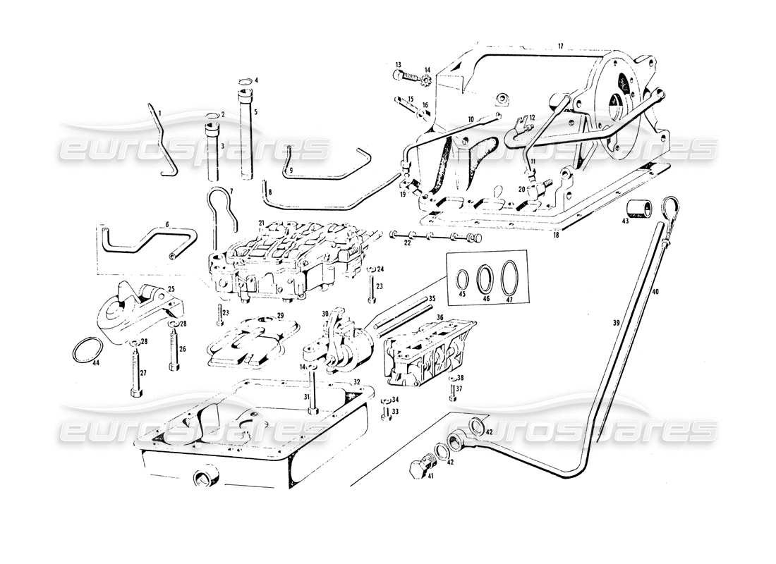 part diagram containing part number gom 72191