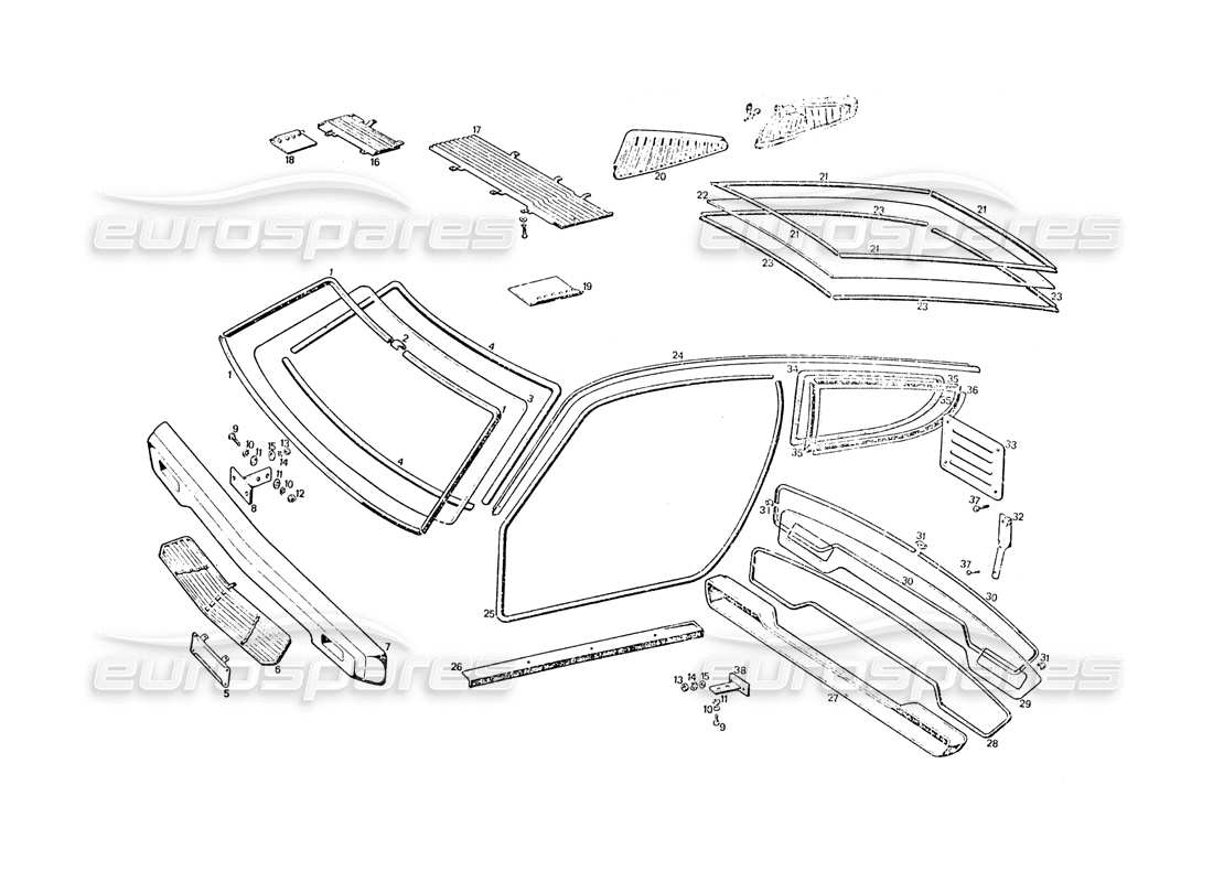 part diagram containing part number prn 84904