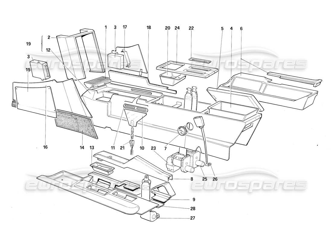 part diagram containing part number 124376