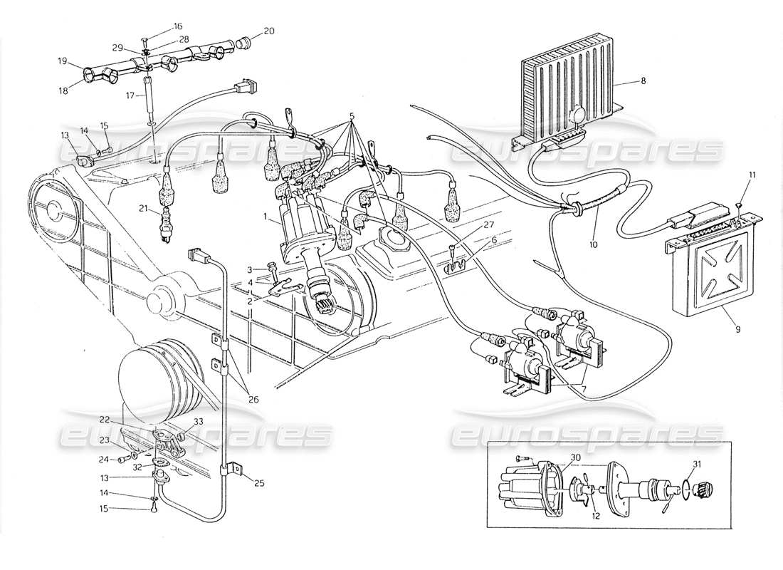 part diagram containing part number 313253111