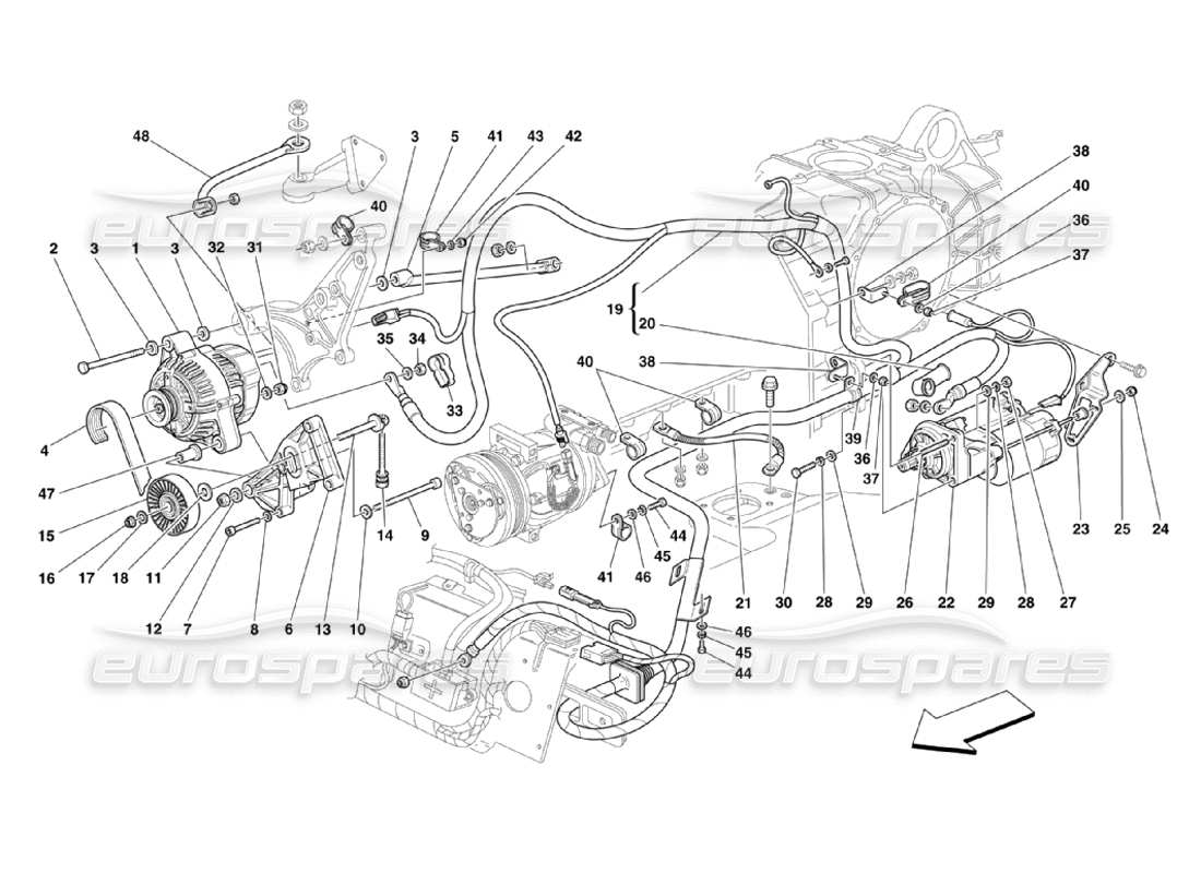 part diagram containing part number 179664