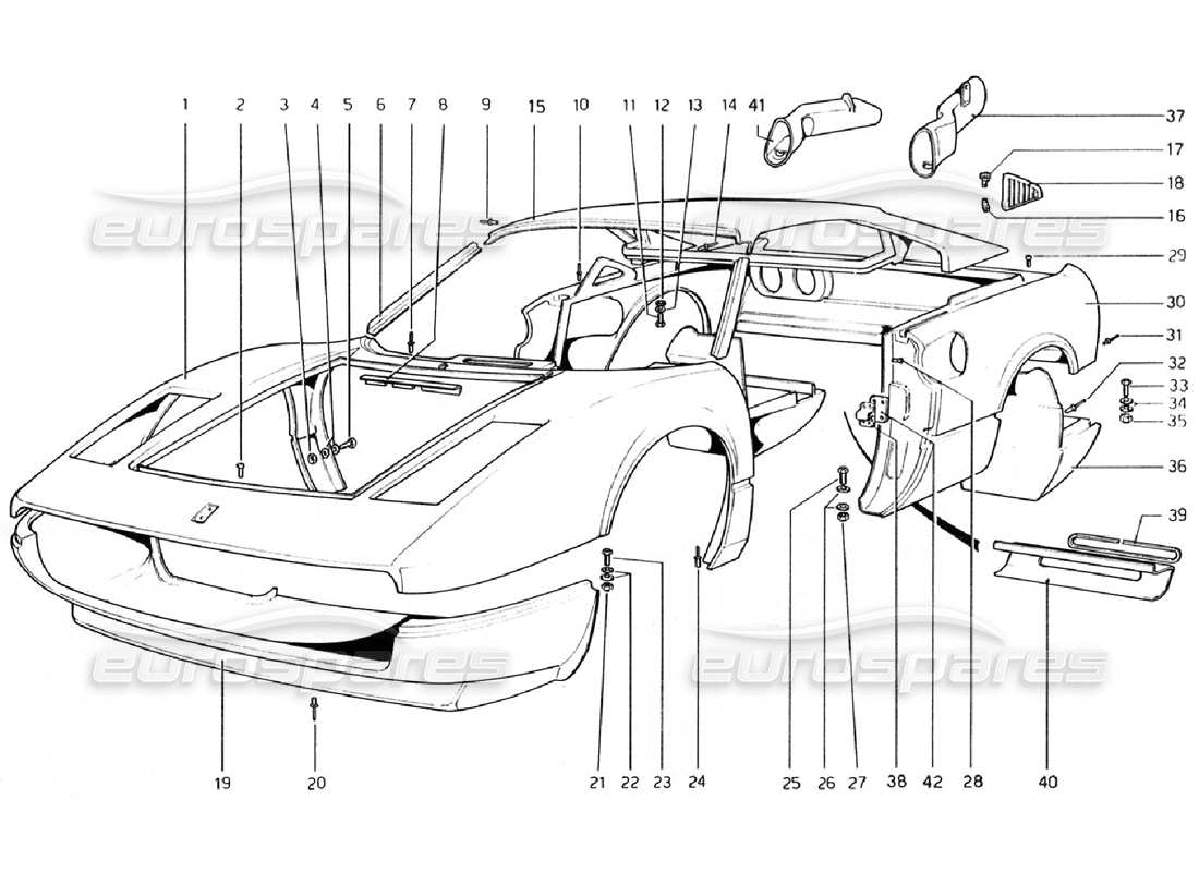 part diagram containing part number 60222403