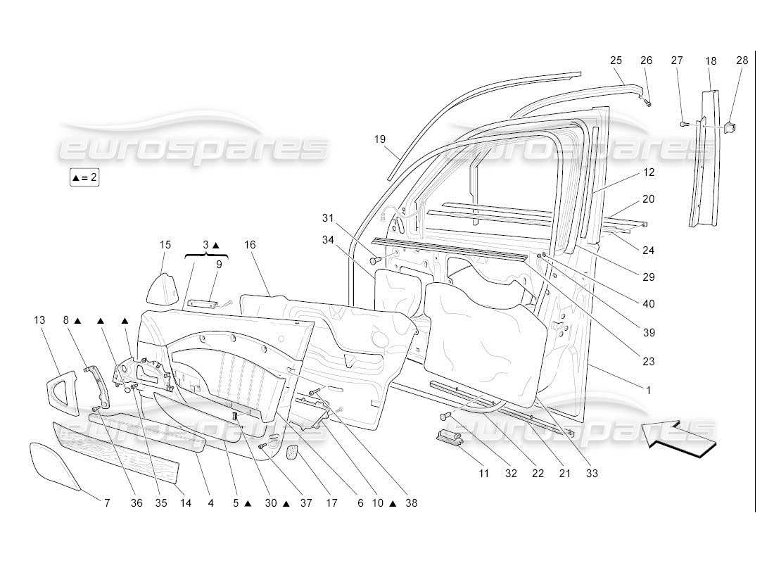 part diagram containing part number 67874800