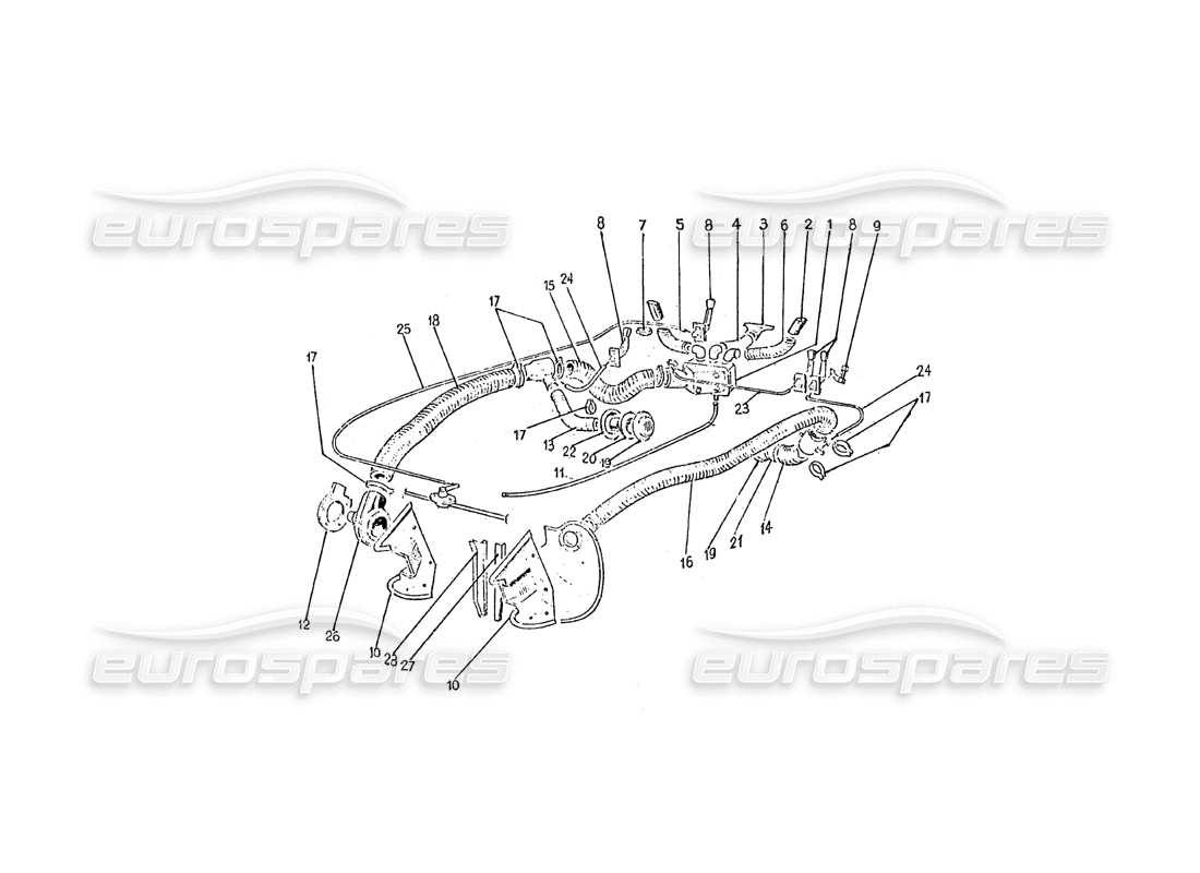 part diagram containing part number 243-86-954-07