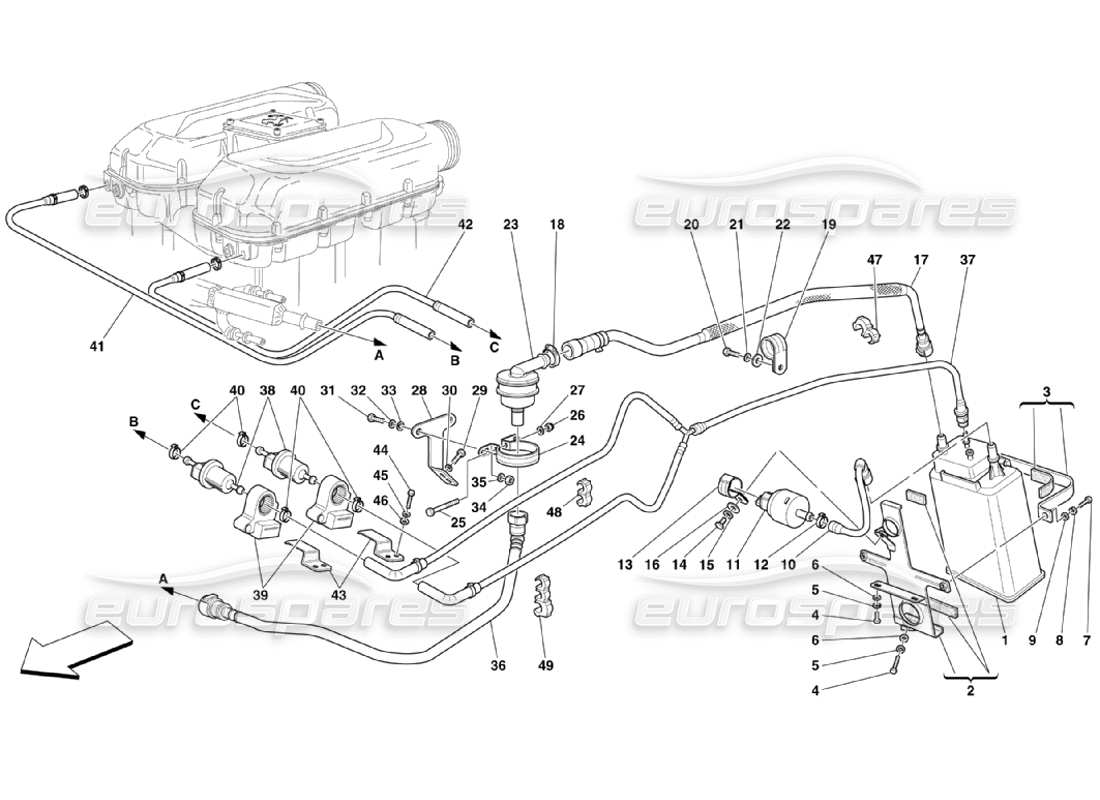 part diagram containing part number 180155