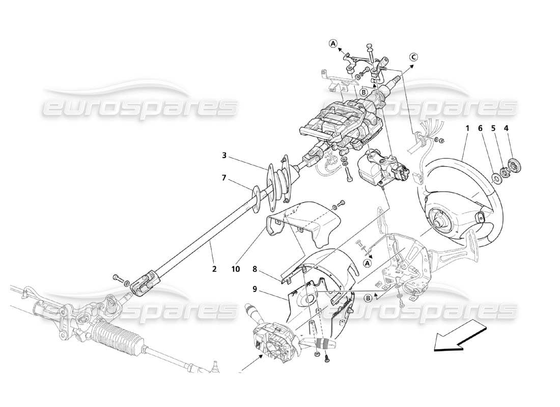 part diagram containing part number 66974700