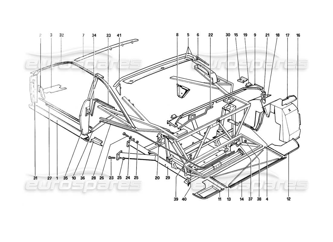 part diagram containing part number 60695100