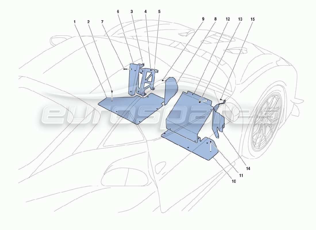 part diagram containing part number 89243100