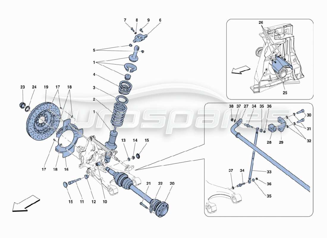 part diagram containing part number 265698