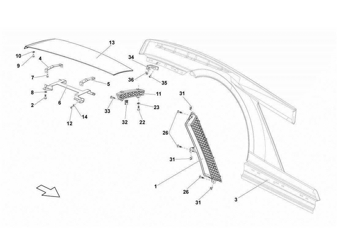 part diagram containing part number 400317116a