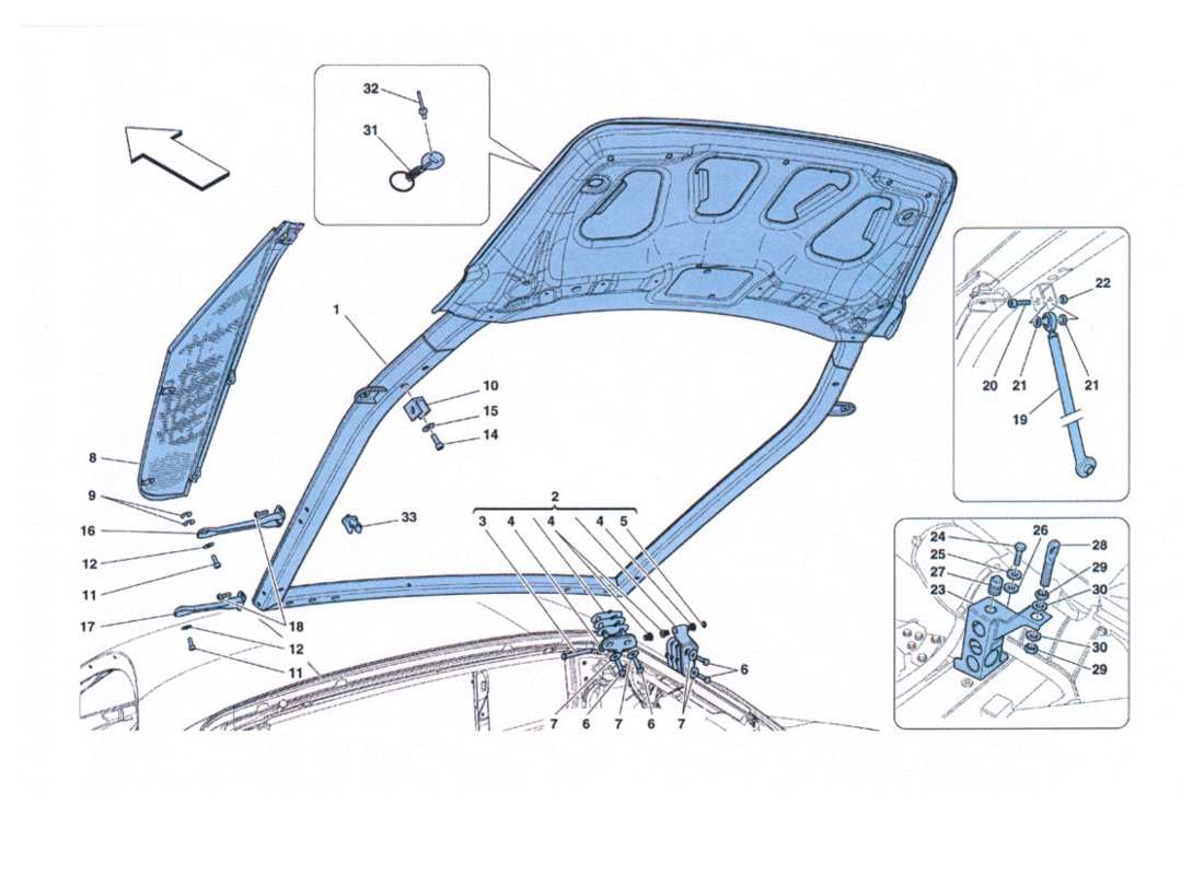 part diagram containing part number 83454600