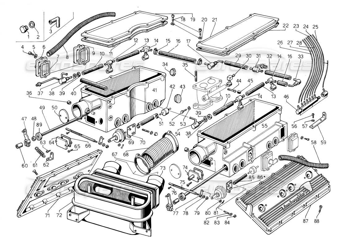 part diagram containing part number 001321986