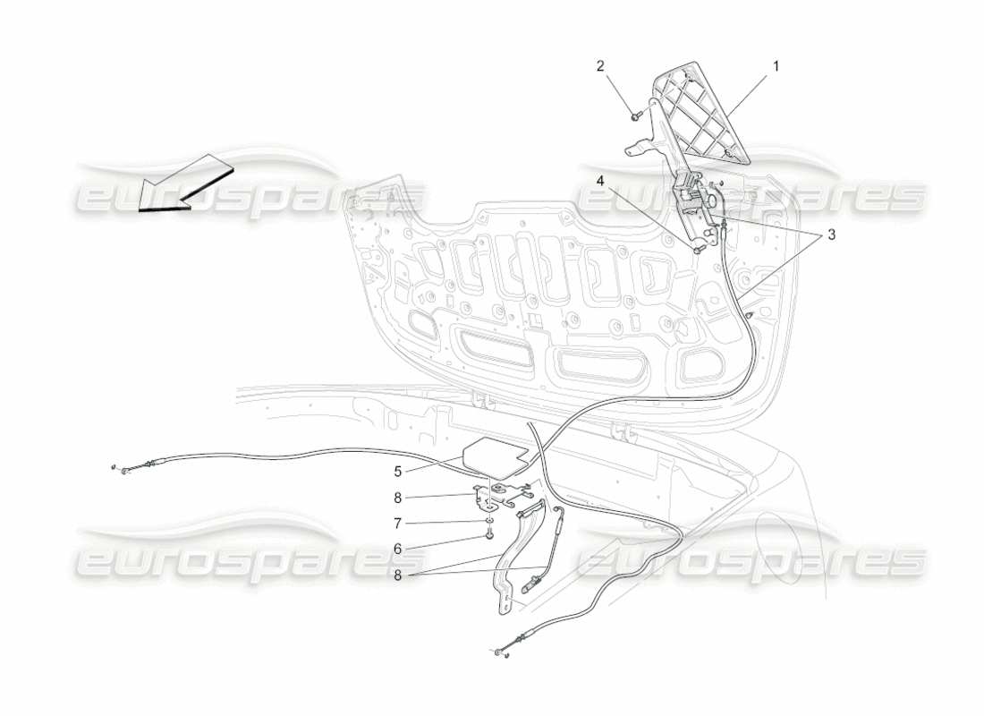 part diagram containing part number 83182500