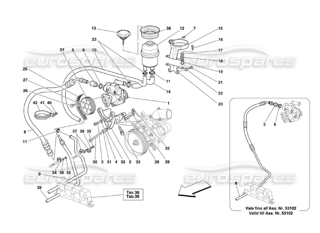 part diagram containing part number 173997