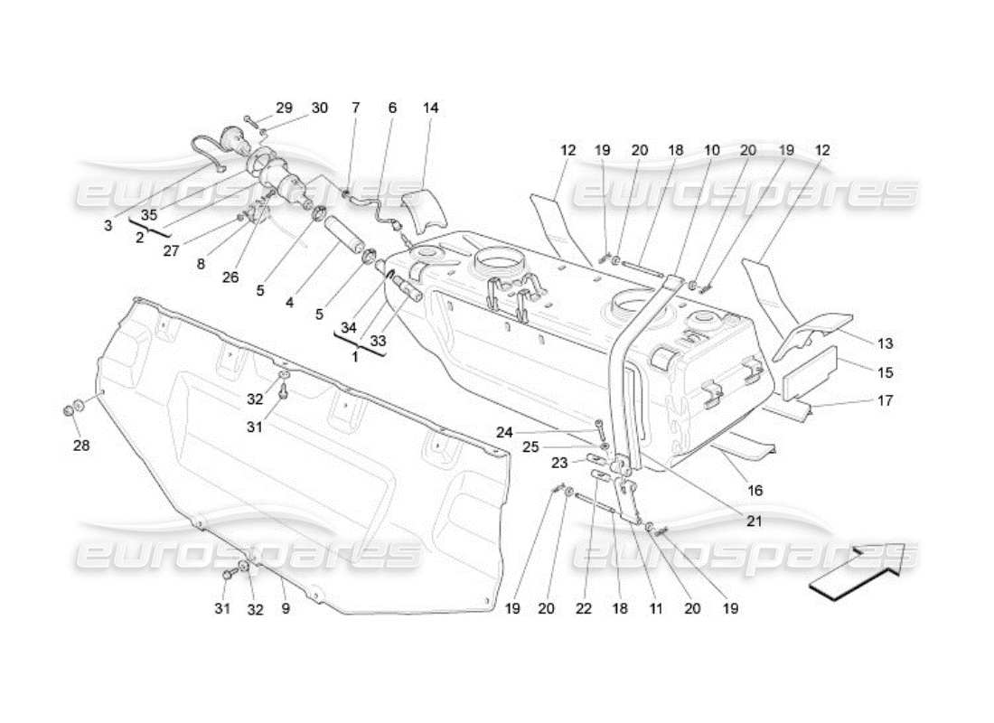 part diagram containing part number 203349