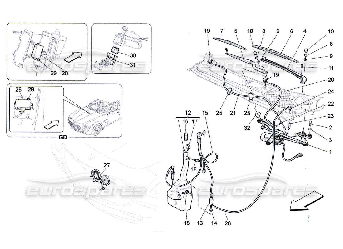 part diagram containing part number 243024