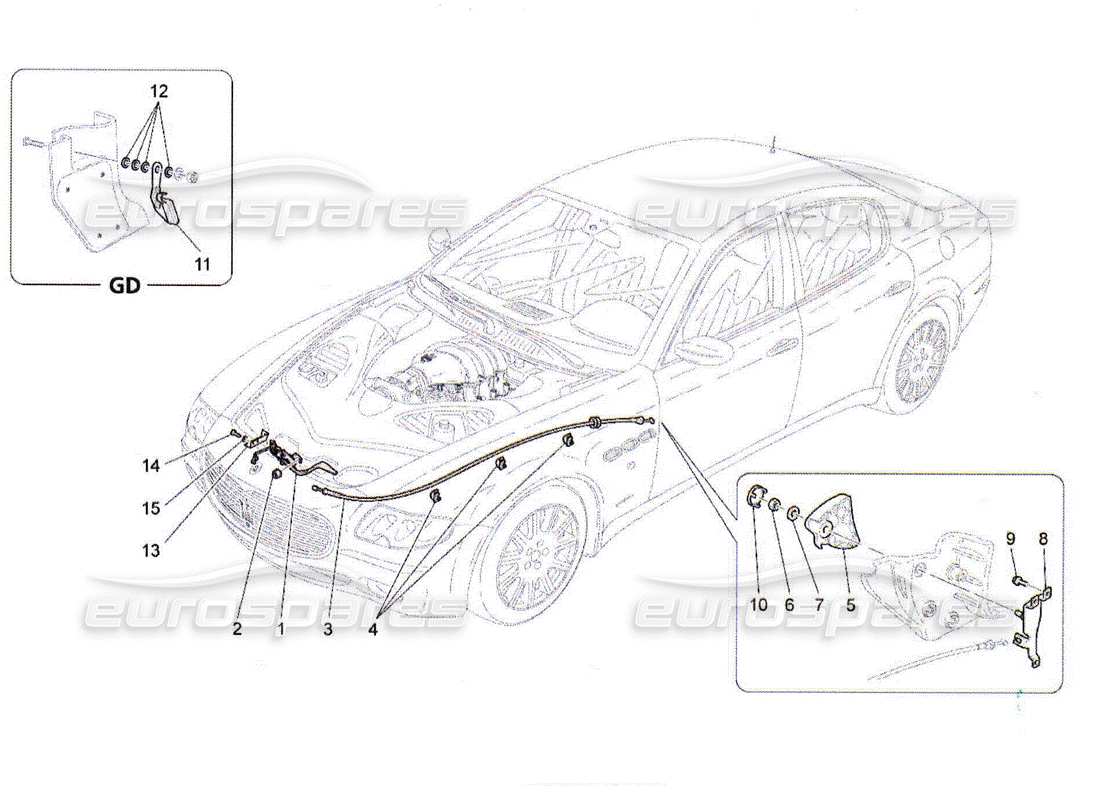 part diagram containing part number 67305300