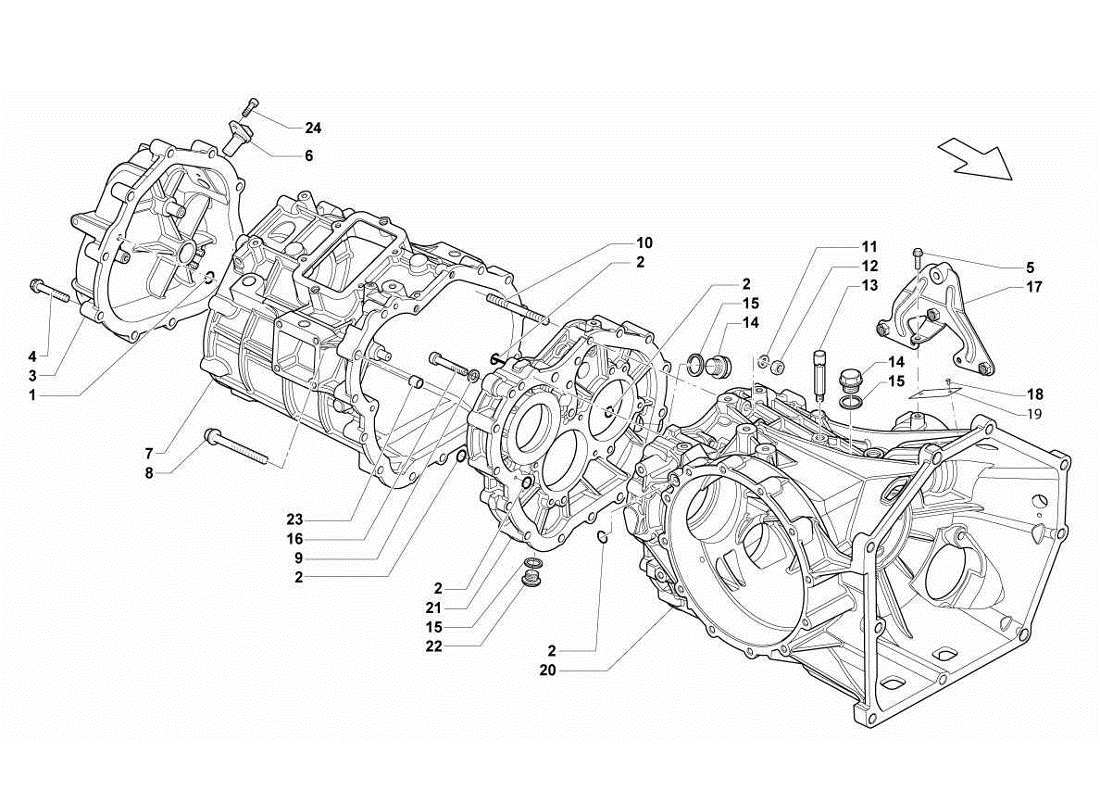 part diagram containing part number 086301047b