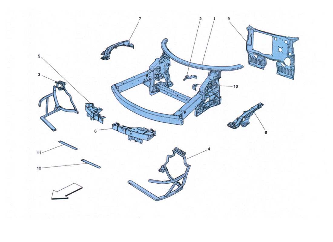 part diagram containing part number 84030200