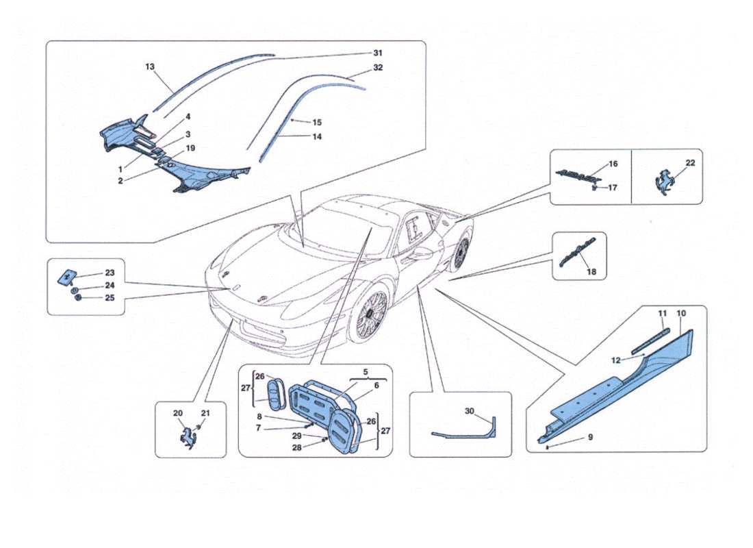 part diagram containing part number 83446300