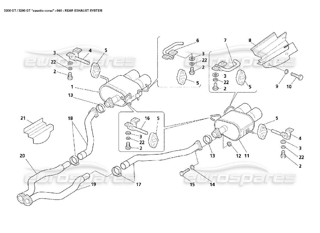 part diagram containing part number 13578305