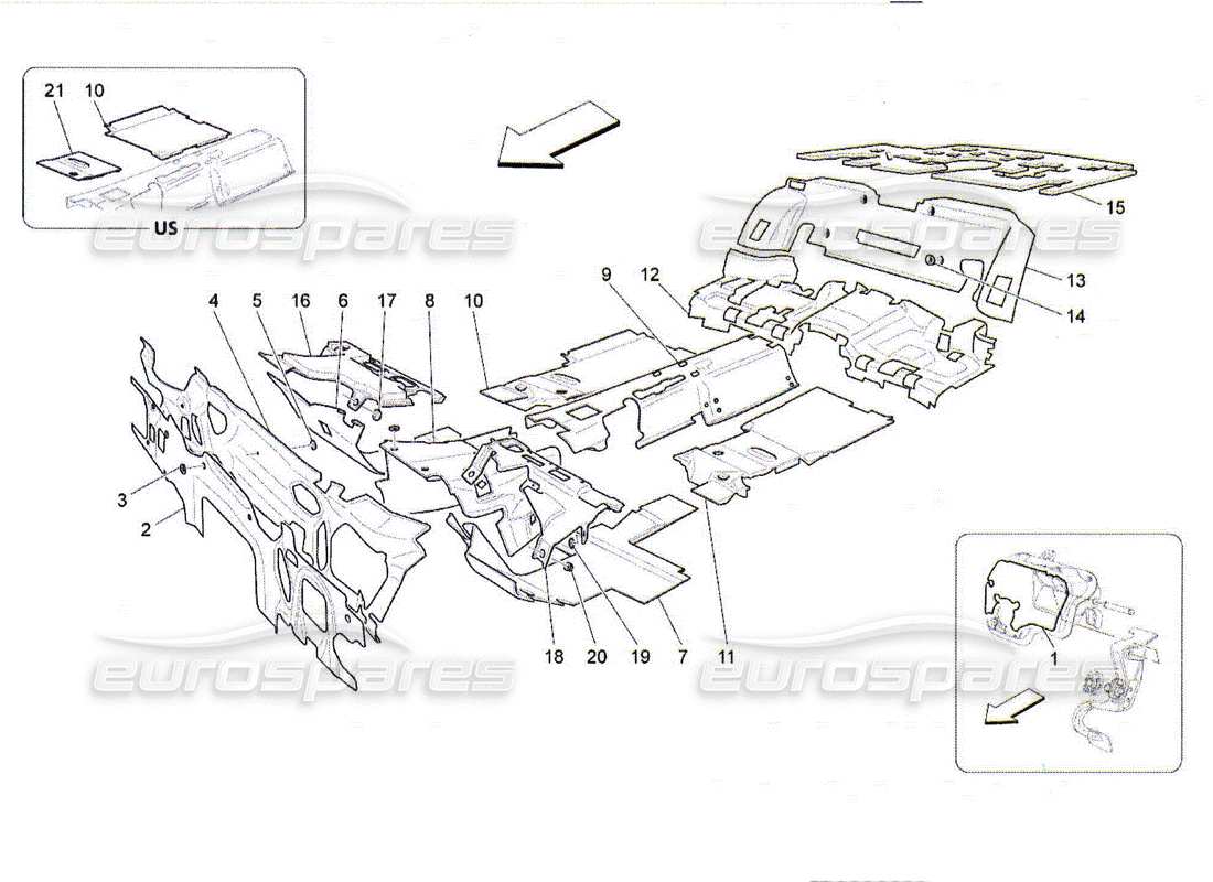 part diagram containing part number 67964200