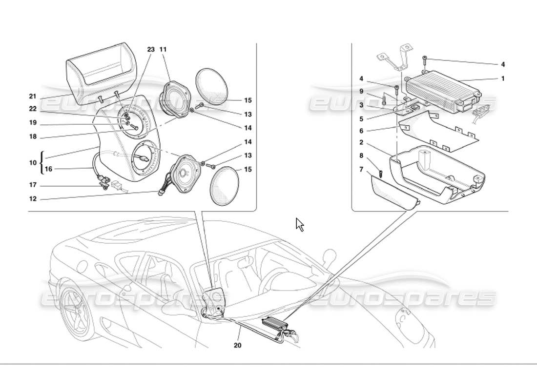 part diagram containing part number 67209000