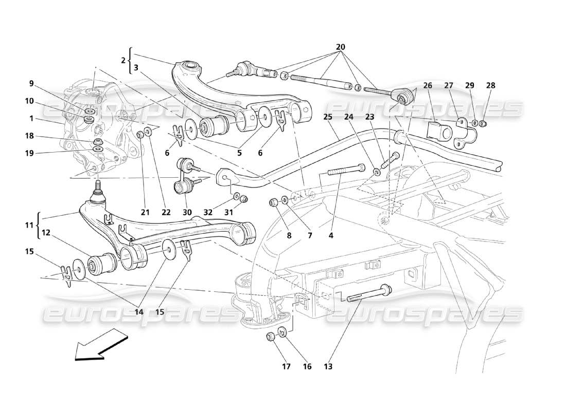 part diagram containing part number 198543