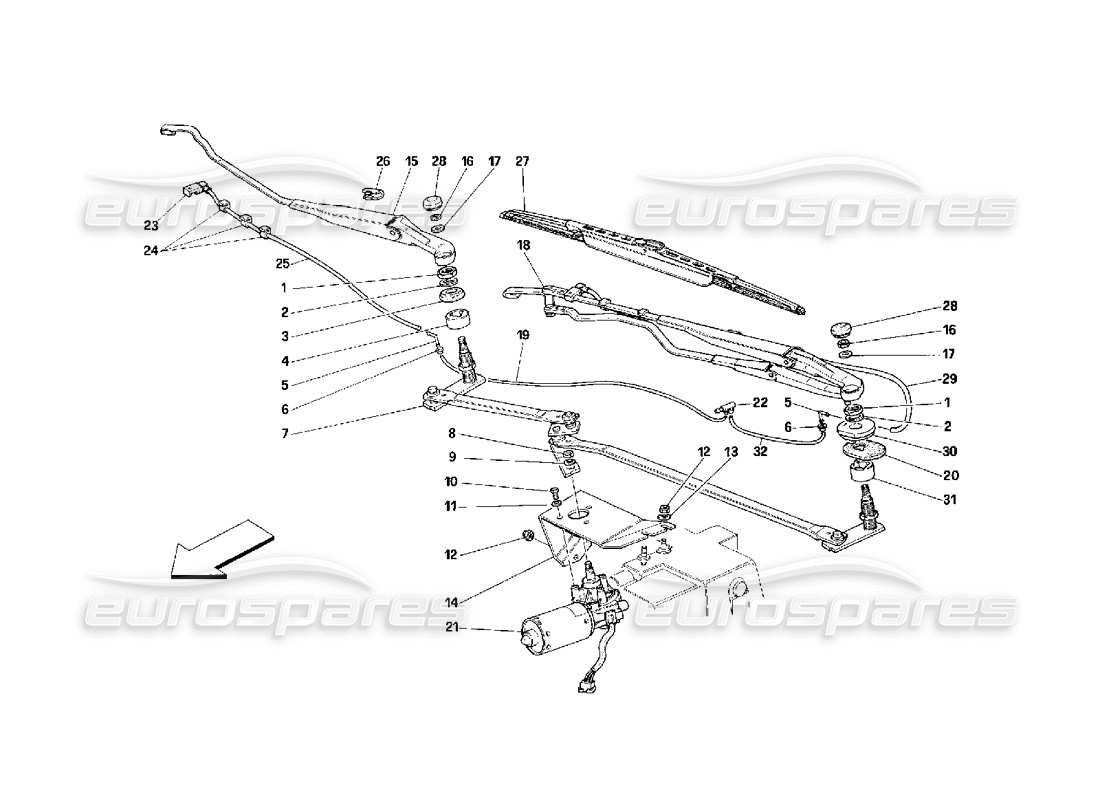 part diagram containing part number 62886400