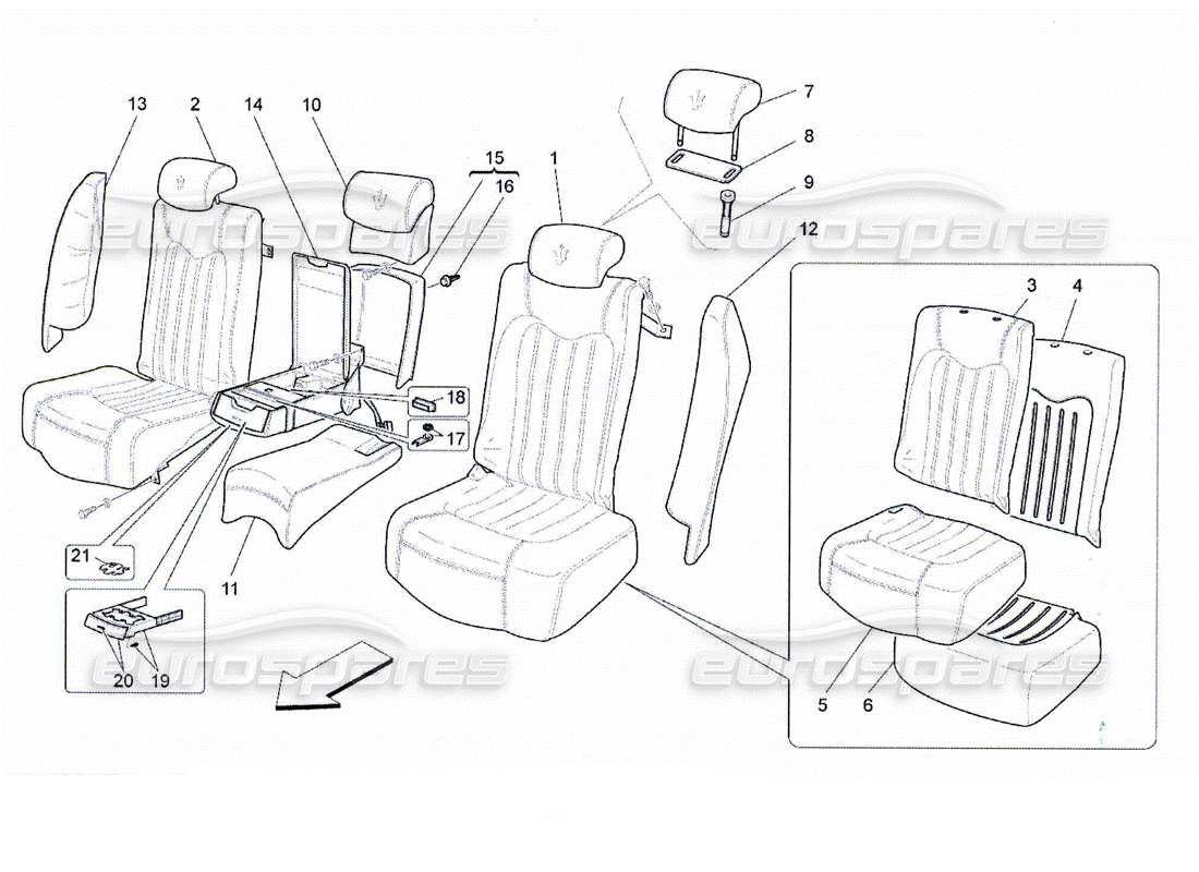 part diagram containing part number 981316500