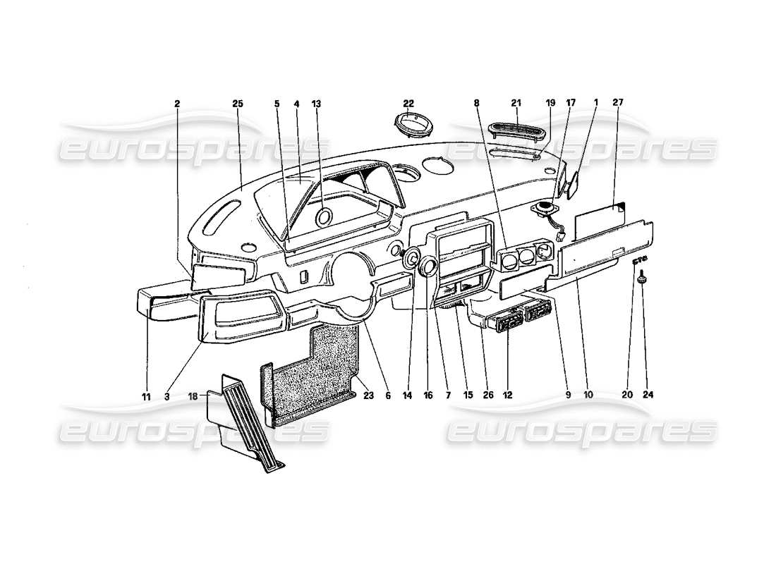 part diagram containing part number 60807000