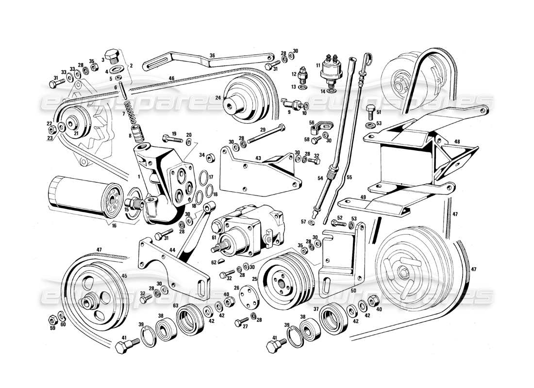 part diagram containing part number rdi55990