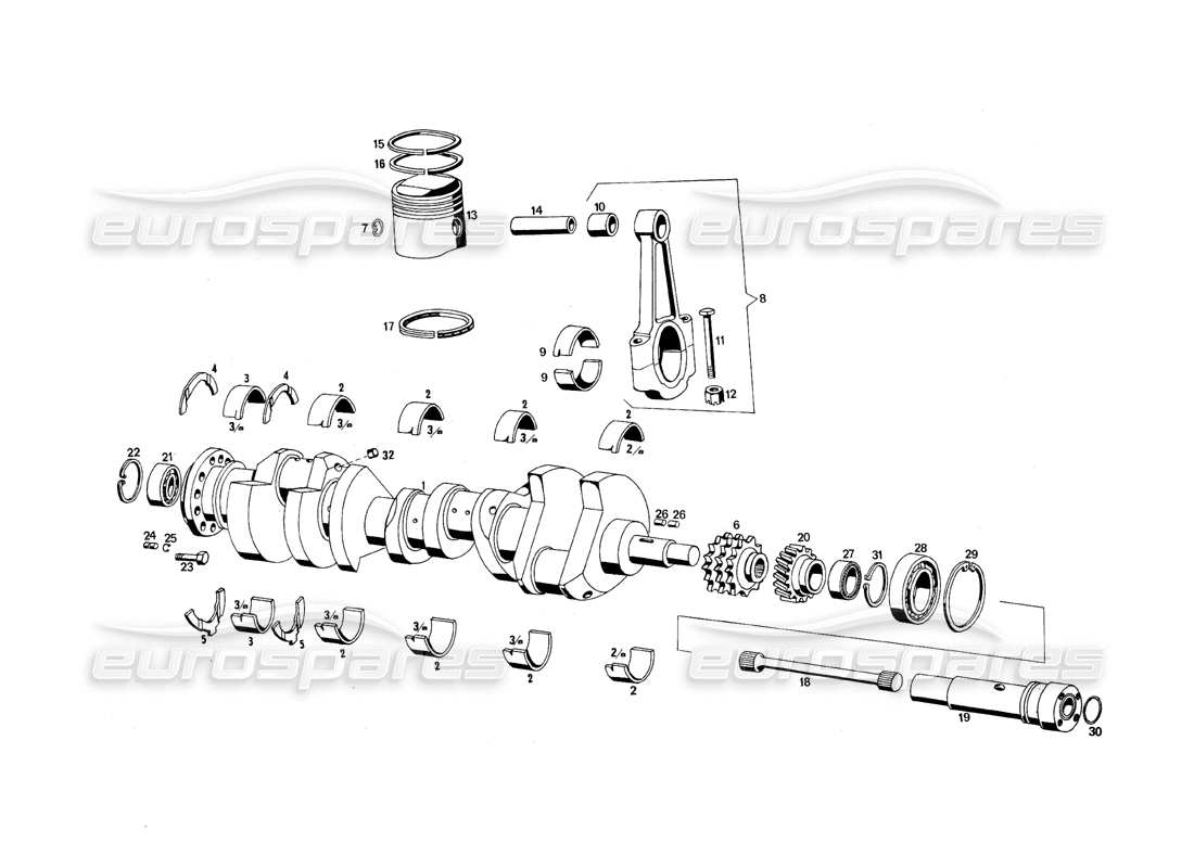 part diagram containing part number csc 67259