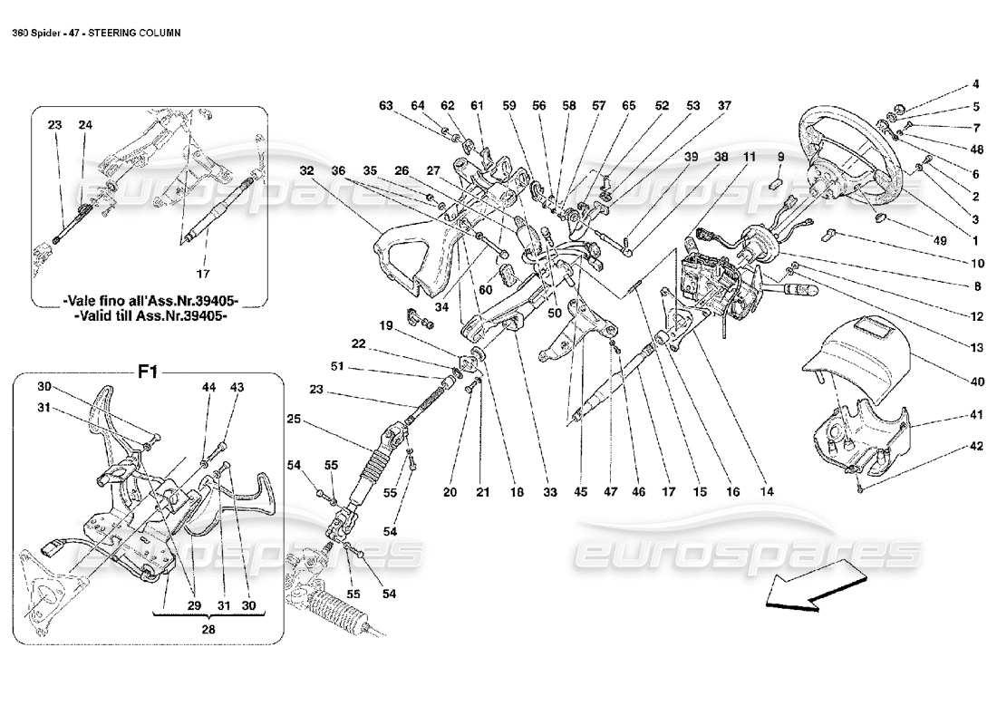 part diagram containing part number 66203902