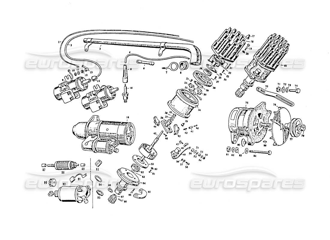 part diagram containing part number csc 48953
