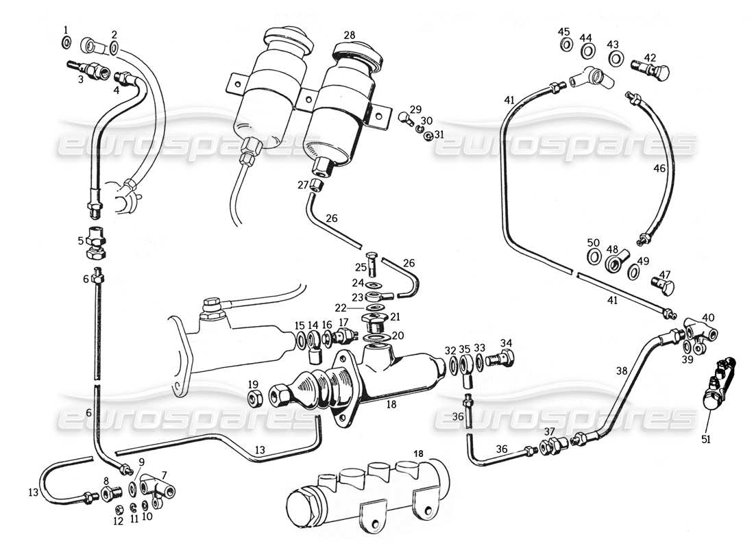 part diagram containing part number 69117