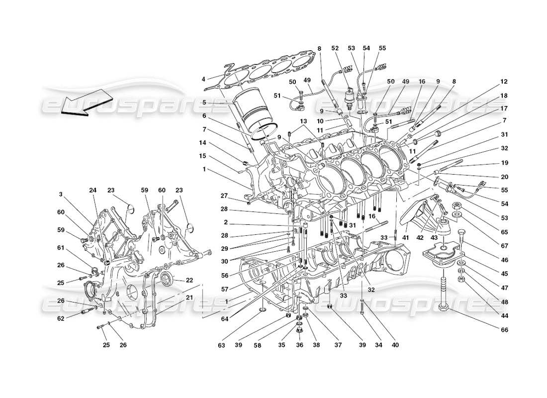 part diagram containing part number 188717