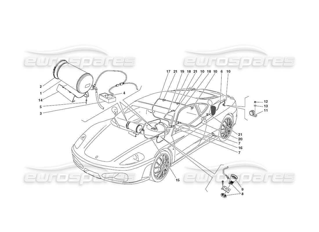 part diagram containing part number 221190