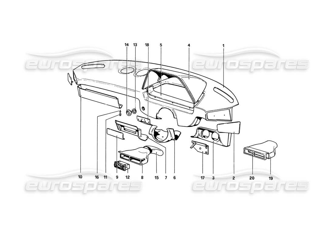 part diagram containing part number 60434008