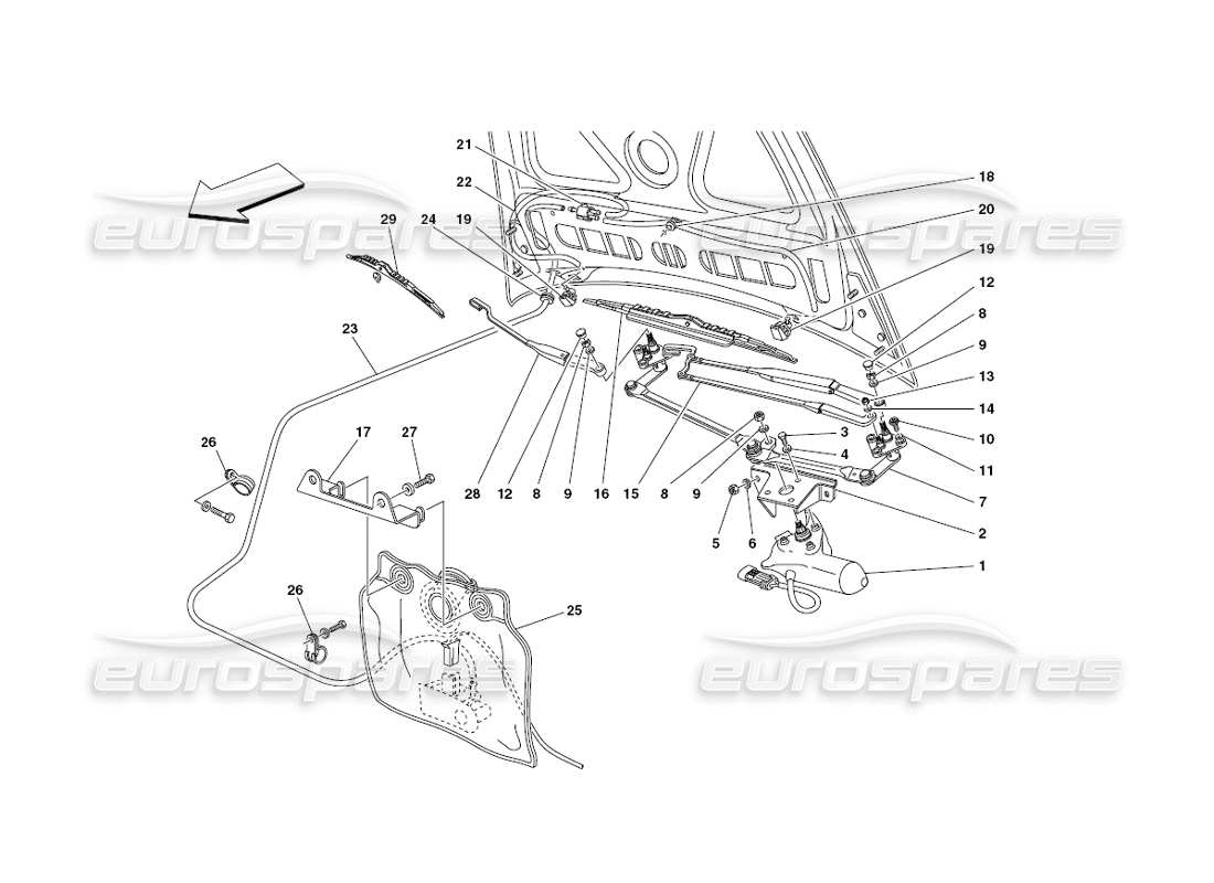 part diagram containing part number 65984700