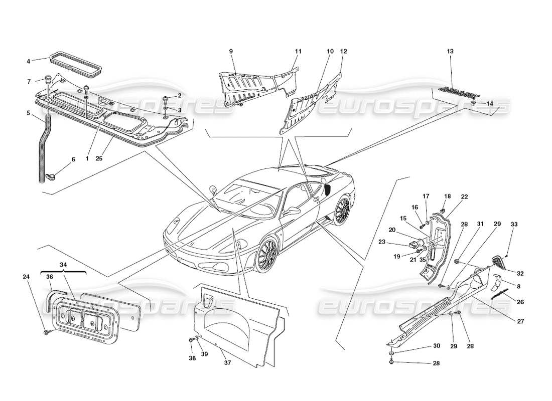 part diagram containing part number 69333910
